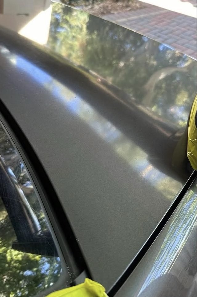 Paintwork, before and after (before)